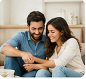 Coppia che progetta il proprio futuro